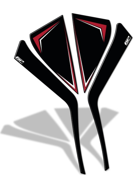 Honda Pcx 125 2025 Uyumlu Yan Pad Kırmızı fırsatları