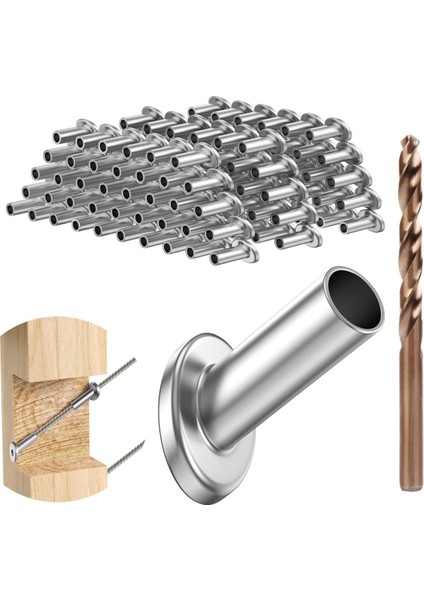 30 Derece 3/16IN Açı Eğimli Koruyucu Kovanlar, Ahşap Direk Koruyucu (Yurt Dışından)