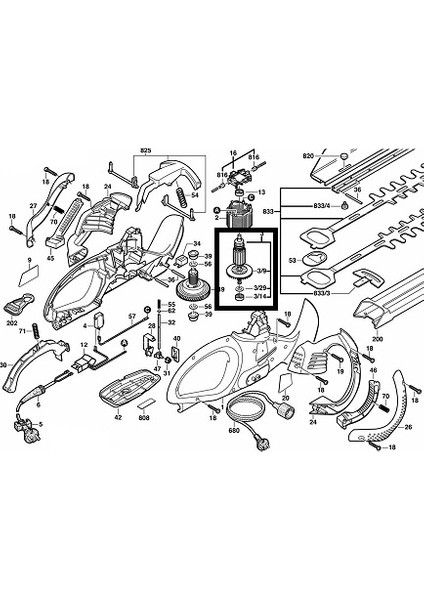 Endüvi Armature Rotoru - 2 609 001 194 fırsatları