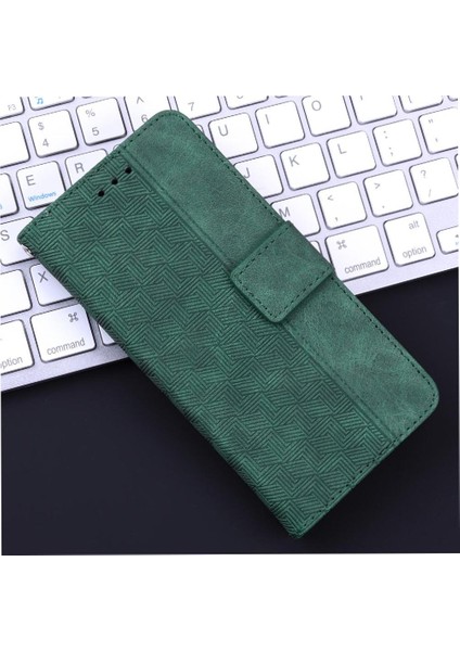 Oppo Reno 13 5g Geometrik Kabartmalı Kickstand Özelliği Premium Için Flip Case (Yurt Dışından) modelleri