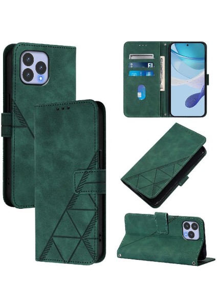 Wiko T60 Pu Deri Cüzdan Kapak Flip Folio Kitap Koruyucu Kart (Yurt Dışından)