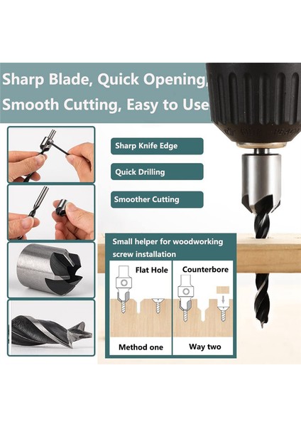 23'lü Ahşap Işleme Pah Delme Alet Seti Ahşap Tapa Kesici (Yurt Dışından) modelleri