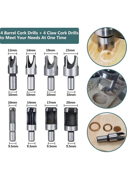 23'lü Ahşap Işleme Pah Delme Alet Seti Ahşap Tapa Kesici (Yurt Dışından) indirimleri