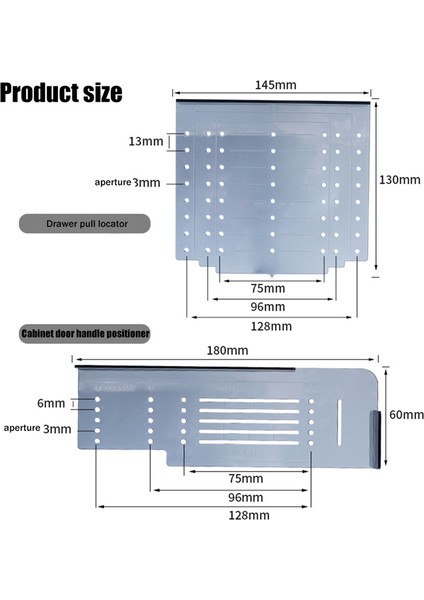 Mutfak Dolabı Çekmeceleri Montaj Aparatı Matkap Montaj Şablonu (Yurt Dışından) fiyatları