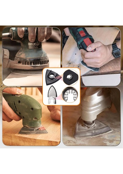 162 Adet Salınımlı Alet Zımpara Pedleri Seti (Yurt Dışından) modelleri