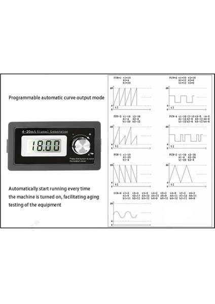 2 Paket 4-20MA Akım Döngü Sinyal Jeneratörü (Yurt Dışından)