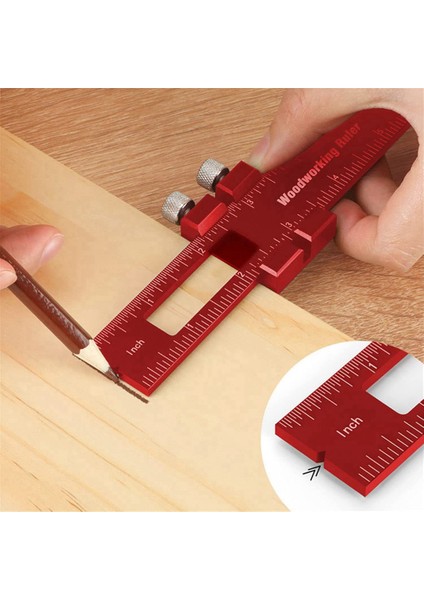 Ahşap Işleme Aletleri Cetvel Cetvel Düzeni Aracı 6 Inç (Yurt Dışından) fırsatları