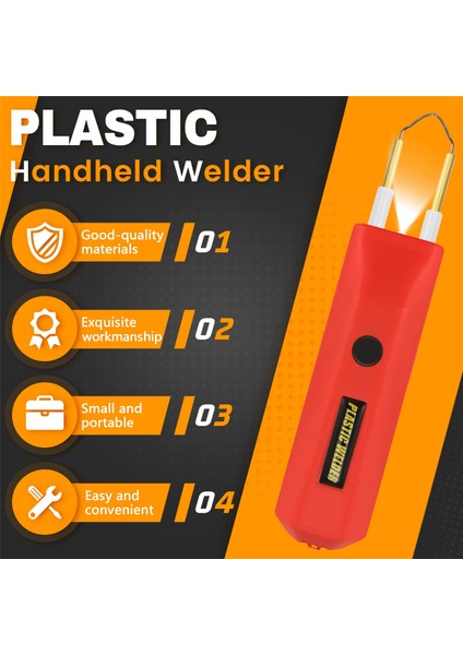 El Tipi Kaynak Makinesi Plastik Için Kablosuz Plastik Kaynak Makinesi Kırmızı (Yurt Dışından) fırsatları