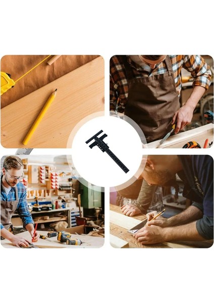 T Cetvel Metal Sürgülü Cetvel Doğru Açı Ölçümü Çizici Aracı A (Yurt Dışından) indirimleri