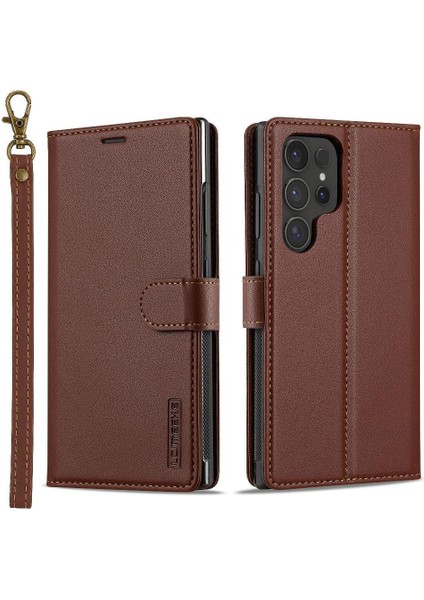 Samsung Galaxy S22 Için Flip Case Ultra Ayrılabilir 2 1 Cüzdan Kılıf Pu (Yurt Dışından)