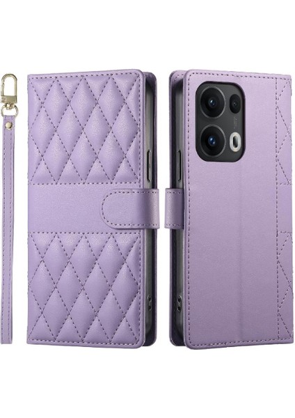 Oppo Reno 13 Pro Darbeye Cüzdan Zarif Çift Sapanlar Kılıf Için Flip Case (Yurt Dışından) modelleri