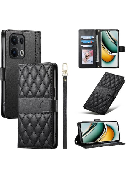 Oppo Reno 13 Pro Darbeye Cüzdan Zarif Çift Sapanlar Kılıf Için Flip Case (Yurt Dışından) fırsatları