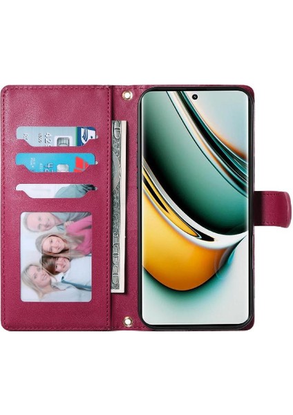Oppo Reno 13 Pro Darbeye Cüzdan Zarif Çift Sapanlar Kılıf Için Flip Case (Yurt Dışından) indirimleri