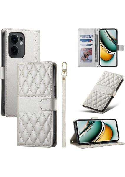 Oppo Oppo 13F Cüzdan Için Flip Case Zarif Darbeye Çift Sapanlar Deri (Yurt Dışından) fırsatları