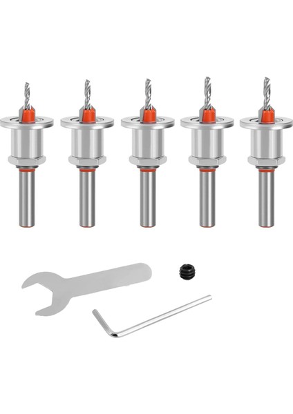 5 Parça Havşa Matkap Ucu Seti, Havşa Matkap Ucu Seti (Yurt Dışından)