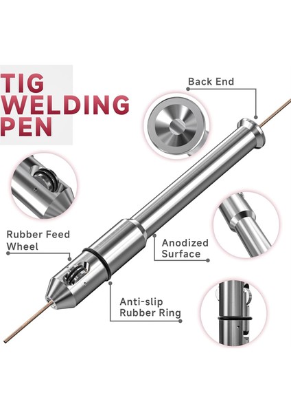 Tıg Kalem Parmak Besleyici Kaynak Çubuğu Tutucu (Yurt Dışından) modelleri