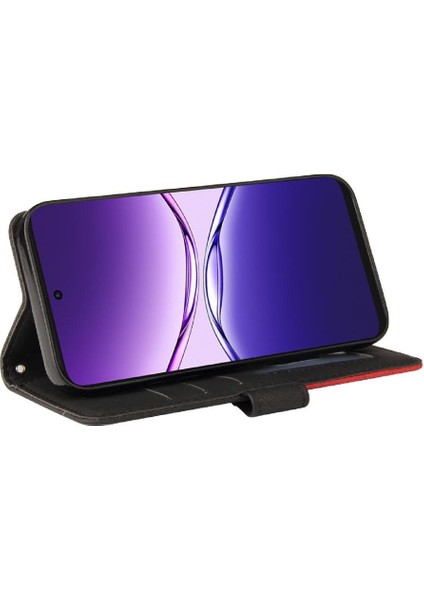 Oppo A5 Pro 5g Dikiş Renk Kickstand Koruyucu Ile Flip Case (Yurt Dışından) modelleri