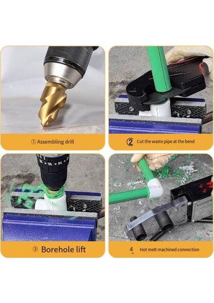 3 Adet 20/25/32MM Limit Döner Yivli Kademeli Matkap Ucu (Yurt Dışından) fiyatları