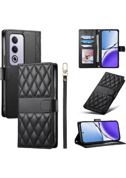 Oppo A3 Pro 5g Deri Çanta Çift Sapanlar Zarif Cüzdan Için Flip Case (Yurt Dışından)