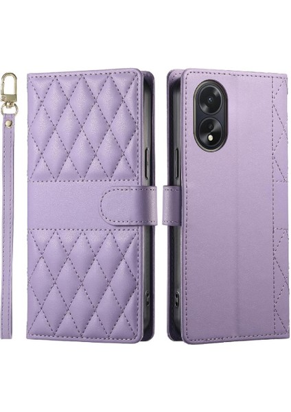 Oppo A38 4g Darbeye Deri Kılıf Çift Sapanlar Zarif Için Flip Case (Yurt Dışından) fırsatları