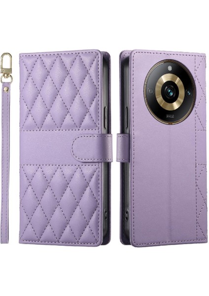 Realme 11 Pro 5g Çift Sapanlar Cüzdan Zarif Darbeye Vaka Için Flip Case (Yurt Dışından)