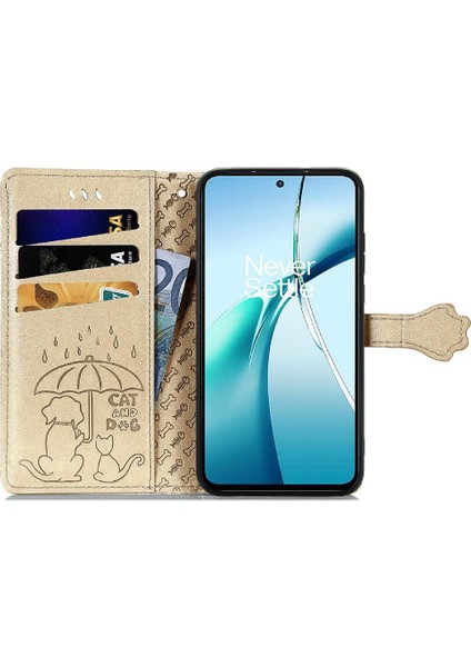 Realme Gt 7 Pro Deri Kılıf Kapak Kapak Için Kısa Kayış Karikatür (Yurt Dışından)