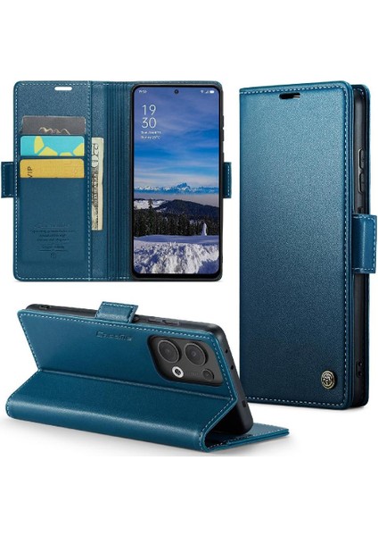 Oppo Reno 13 5g Darbeye Dayanıklı Durumda Anti Dolandırıcılık Kickstand Cüzdan Için Flip Case (Yurt Dışından) fırsatları