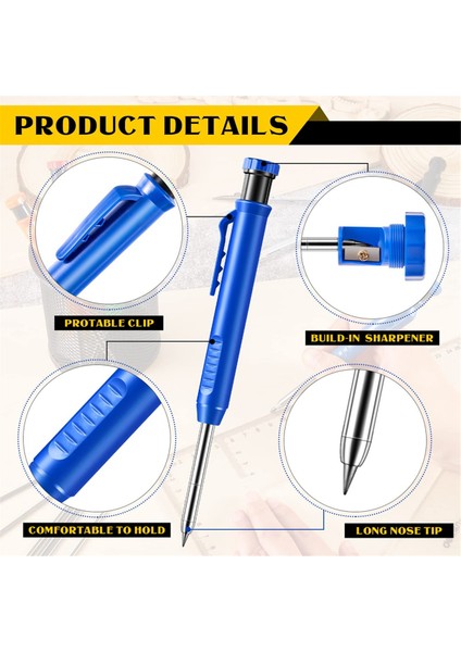 60 Adet Yedekli 10 Adet Masif Marangoz Kalemi (Yurt Dışından) indirimleri