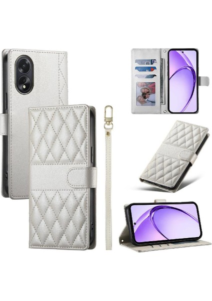 Oppo A38 4g Darbeye Deri Kılıf Çift Sapanlar Zarif Için Flip Case (Yurt Dışından) indirimleri