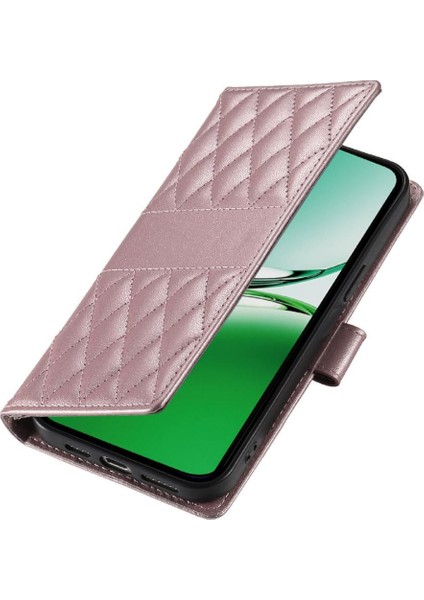 Oppo Reno 12 Pro 5g Zarif Darbeye Deri Kılıf Çift Için Flip Case (Yurt Dışından) indirimleri