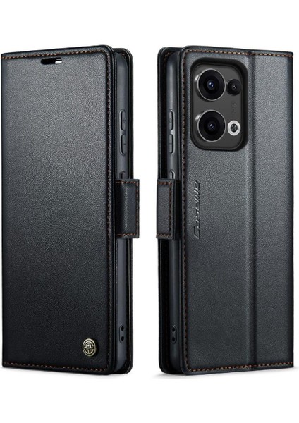 Oppo Reno 13 5g Darbeye Dayanıklı Durumda Anti Dolandırıcılık Kickstand Cüzdan Için Flip Case (Yurt Dışından) modelleri