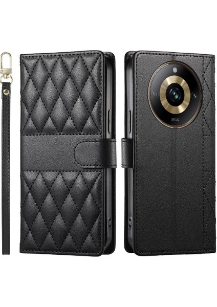 Realme 11 Pro 5g Çift Sapanlar Cüzdan Zarif Darbeye Vaka Için Flip Case (Yurt Dışından)