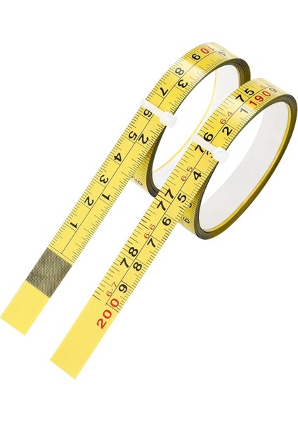 Sağdan Sola Okuma 200CM/78-İNÇ Ingiliz ve Metrik Cetvel Bant (Yurt Dışından)