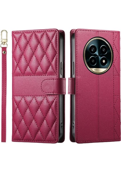 Realme 13 Pro Plus 5g Zarif Darbeye Dayanıklı Çift Sapanlar Kılıf Için Flip Case (Yurt Dışından)