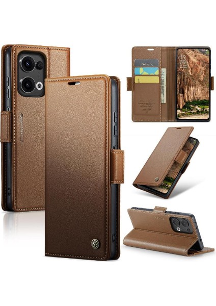 Oppo Reno 13 5g Darbeye Dayanıklı Durumda Anti Dolandırıcılık Kickstand Cüzdan Için Flip Case (Yurt Dışından) indirimleri