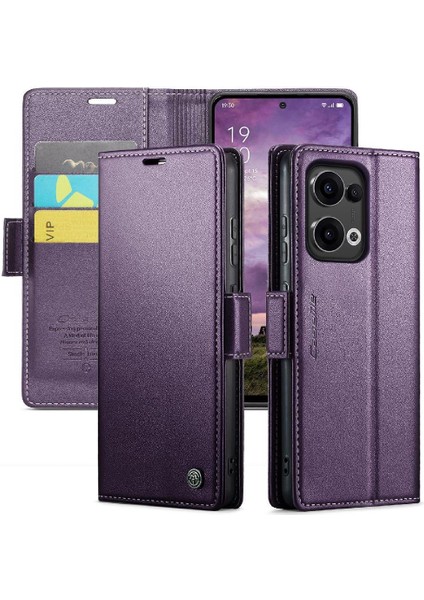 Oppo Reno 13 5g Darbeye Dayanıklı Durumda Anti Dolandırıcılık Kickstand Cüzdan Için Flip Case (Yurt Dışından) modelleri