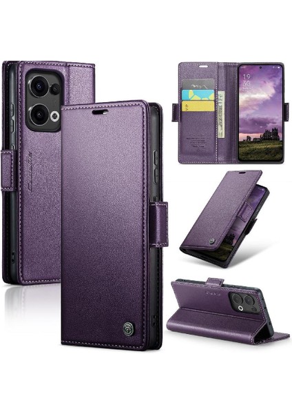Oppo Reno 13 5g Darbeye Dayanıklı Durumda Anti Dolandırıcılık Kickstand Cüzdan Için Flip Case (Yurt Dışından) fırsatları