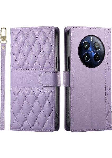 Realme 12 Pro 5g Darbeye Dayanıklı Cüzdan Çift Sapanlar Zarif Kılıf Için Flip Case (Yurt Dışından) indirimleri