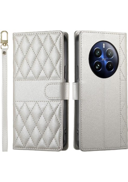 Realme 12 Pro Plus 5g Cüzdan Çift Sapanlar Zarif Darbeye Dayanıklı Için Flip Case (Yurt Dışından)
