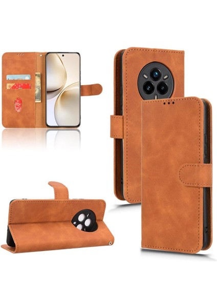 Realme 14 Pro 5g Cüzdan Yan Toka Kickstand Kart Yuvaları Için Flip Case (Yurt Dışından)