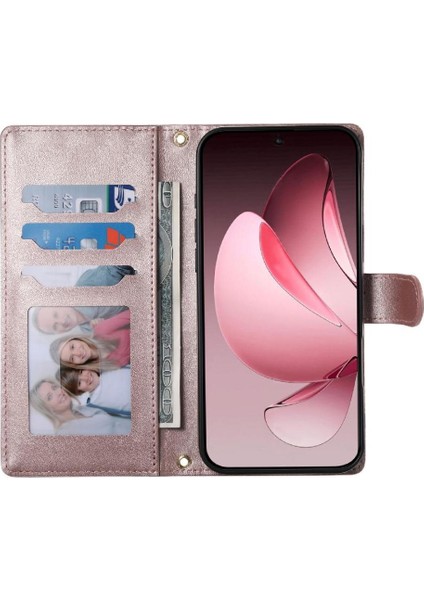 Realme 13 Pro Plus 5g Zarif Darbeye Dayanıklı Çift Sapanlar Kılıf Için Flip Case (Yurt Dışından)