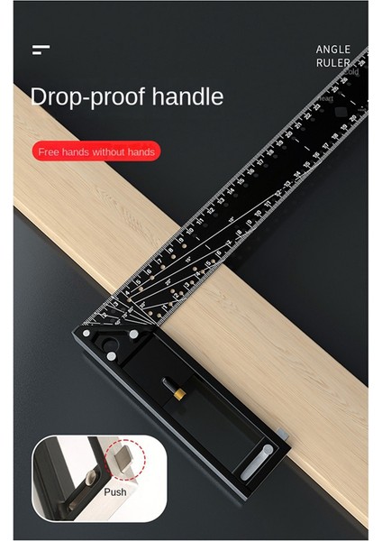 Çok Açı Ölçüm Cetveli - Yüksek Kaliteli Profesyonel Ölçüm Aracı (Yurt Dışından) indirimleri