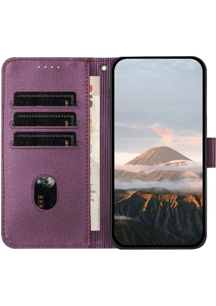 Kart Ile Oppo A5 Pro Flip Koruyucu Cep Telefonu Anti-Sonbahar Için Flip Case (Yurt Dışından)