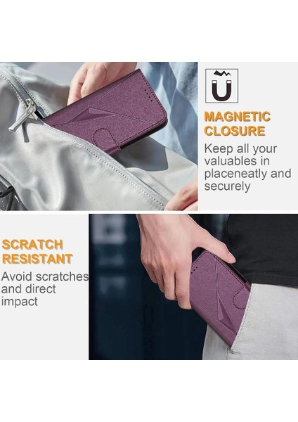 Kart Ile Oppo A5 Pro Flip Koruyucu Cep Telefonu Anti-Sonbahar Için Flip Case (Yurt Dışından)