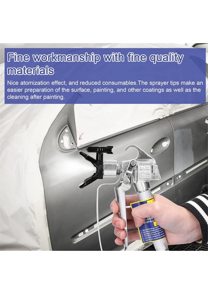 Havasız Püskürtme Ucu Takımı Püskürtme Aksesuarları (Yurt Dışından) indirimleri