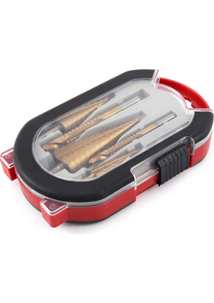 6 Parçalı Kademeli Tırtıklı Matkap Ucu Seti Üçgen Saplı (Yurt Dışından)