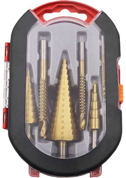 6 Parçalı Kademeli Tırtıklı Matkap Ucu Seti Üçgen Saplı (Yurt Dışından) fırsatları