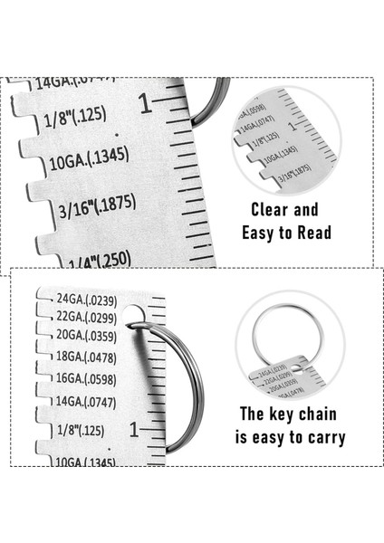 Shingle Ölçer Kaynak Araçları Tel/metal Sac Kalınlık Ölçer (Yurt Dışından) fırsatları