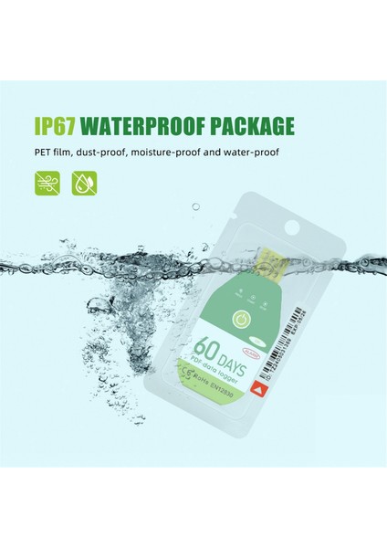 USB Sıcaklık Veri Kaydedici Sıcaklık ve Nem Kaydedici 120 Gün (Yurt Dışından)