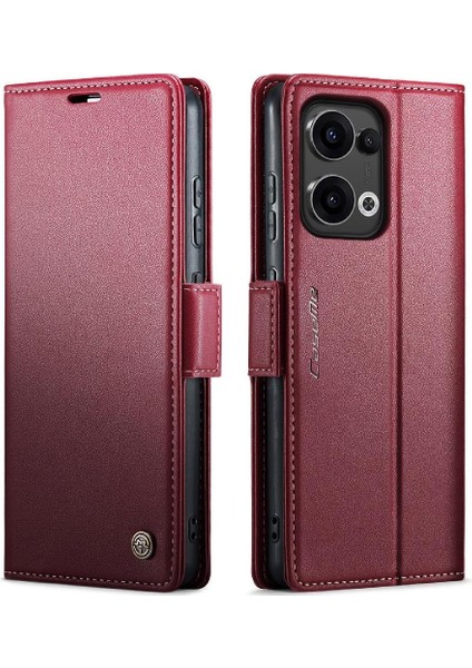 Oppo Reno 13 5g Darbeye Dayanıklı Durumda Anti Dolandırıcılık Kickstand Cüzdan Için Flip Case (Yurt Dışından) modelleri